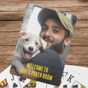 Poker Playing Cards - Anpassbar - Foto + Text Spielkarten