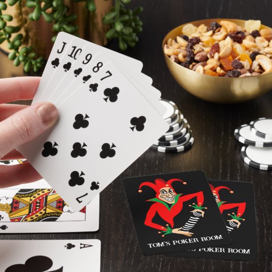 Poker Playing Cards - Anpassbar - Poker Joker Spielkarten (In Situ)
