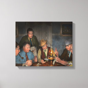 Poker - Pokerface 1939 Leinwanddruck