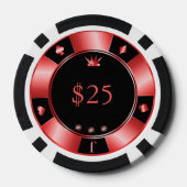 Poker-Pommes Frites Pokerchips (Rückseite)