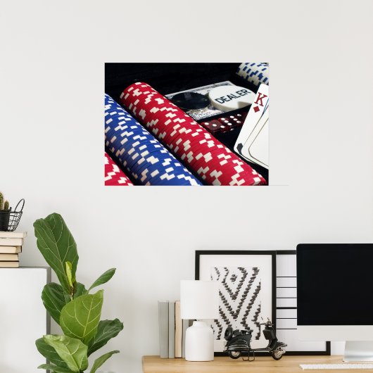 Poker Poster (Heimbüro)