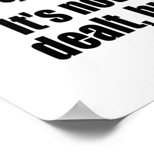 Poker-Poster Poster (Ecke)