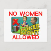 Poker Postkarte (Vorderseite)