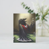 Poker Postkarte (Stehend Vorderseite)