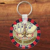 Poker Princess Schlüsselanhänger (Vorderseite)