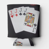 Poker, Quad Jack können Stubby-Inhaber. Dosenkühler (Rückseite)
