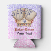 Poker Queen Can Cooler Dosenkühler (Rückseite)