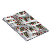 Poker Queens Design Notizblock (Rechte Seite)