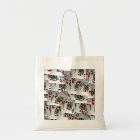 Poker Queens Design Tragetasche (Vorne)