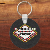 Poker Schlüsselanhänger (Vorderseite)