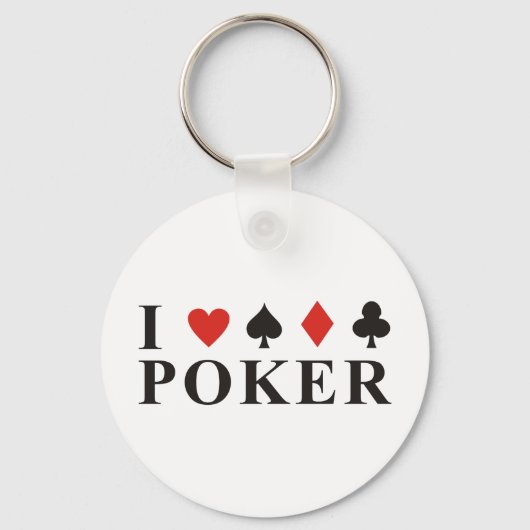 Poker Schlüsselanhänger (Vorderseite)