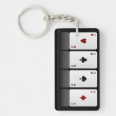 Poker Schlüsselanhänger (Vorderseite)