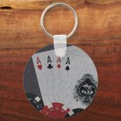 Poker Schlüsselanhänger (Vorderseite)