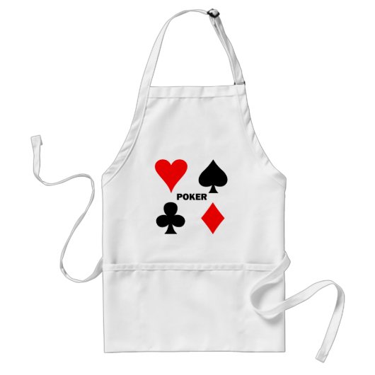 POKER SCHÜRZE (Vorne)