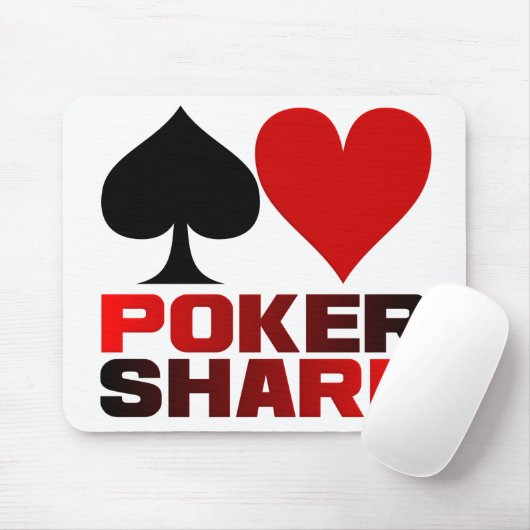 Poker Shark Mousepad (Mit Mouse)