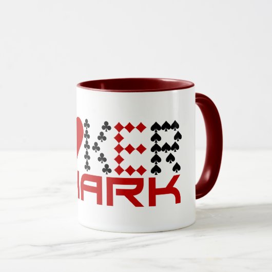 Poker Shark Tasse (VorderseiteRechts)