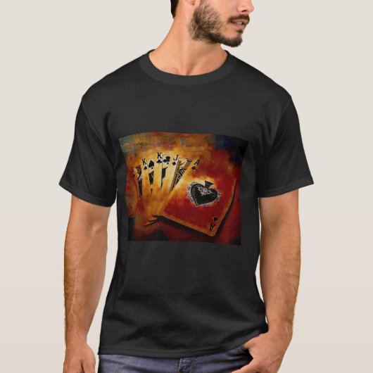Poker-Shirt T-Shirt (Vorderseite)