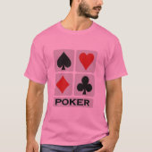 Poker Shirt - wählen Sie Stil & Farbe (Vorderseite)
