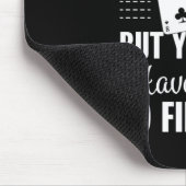 Poker Sie müssen anrufen, um mehr zu erfahren Mousepad (Ecke)