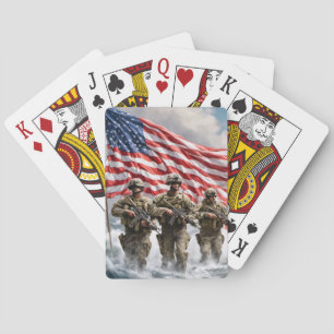 Poker spielen Karten militärische Stärke Spielkarten
