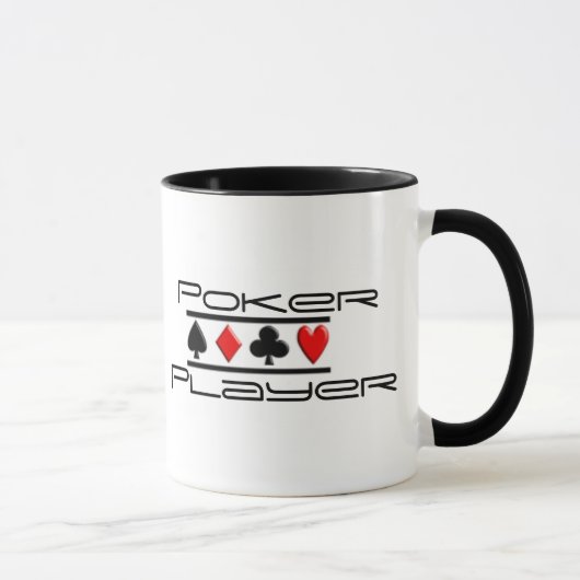 Poker-Spieler Tasse (Rechts)