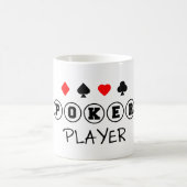 Poker-Spieler-Tasse Kaffeetasse (Mittel)