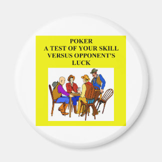 Poker-Spielerwitz Magnet