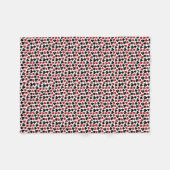 Poker-Spielkarte-Anzugs-Muster Fleecedecke (Vorderseite (Horizontal))
