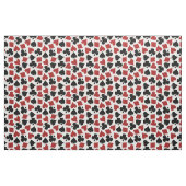 Poker-Spielkarte-Anzugs-Muster Stoff (Fat Quarter (45,7 x 55,9 cm))