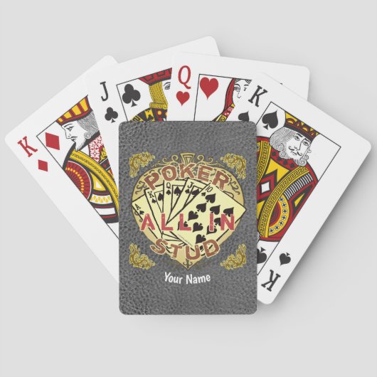 Poker Spielkarten (Rückseite)