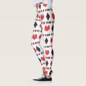 Poker-Spielkarten Leggings (Links)