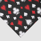 Poker-Spielkarten Seidenpapier (Ausschnitt)
