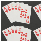 Poker Stoff (Nahaufnahme)