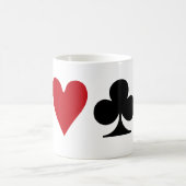 Poker-Süchtiger Kaffeetasse (Mittel)
