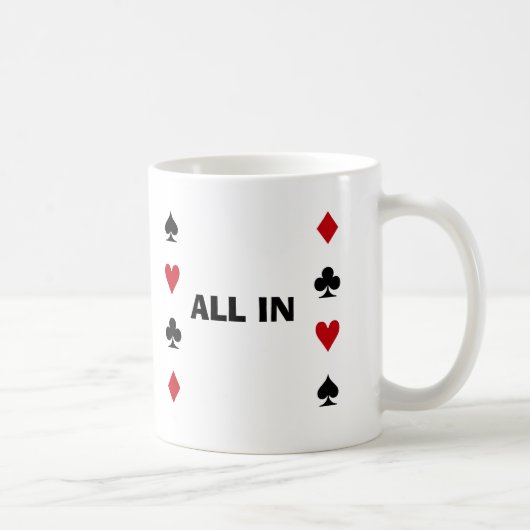 Poker-Süchtiger Kaffeetasse (Rechts)