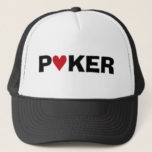 Poker-Süchtiger Truckerkappe
