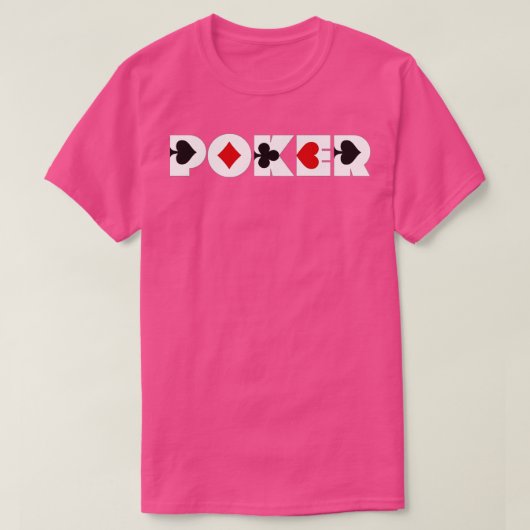 Poker T-Shirt (Design vorne)