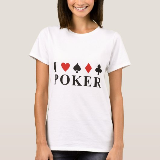 Poker T-Shirt (Vorderseite)