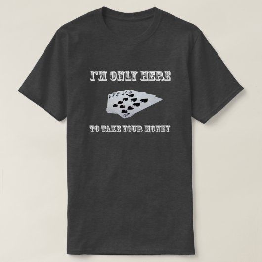 Poker T - Shirt (Design vorne)