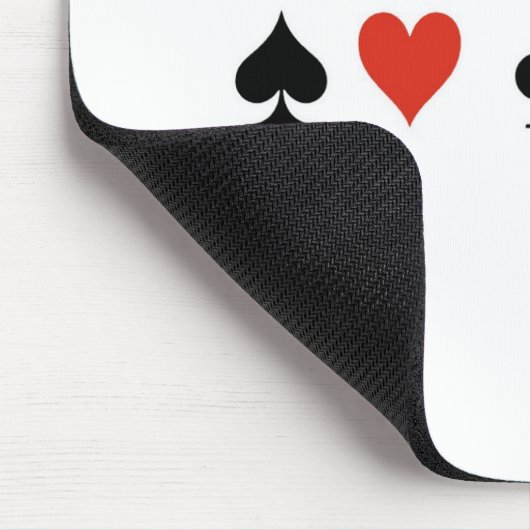 Poker-T - Shirts: "Bluffy Mcliarpants " Mousepad (Ecke)