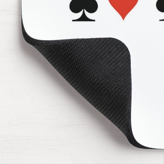 Poker-T - Shirts: "Großer Kicker " Mousepad (Ecke)