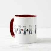 Poker Tasse (Vorderseite Links)