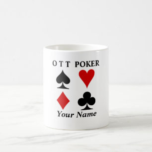 Poker-Tasse Kaffeetasse