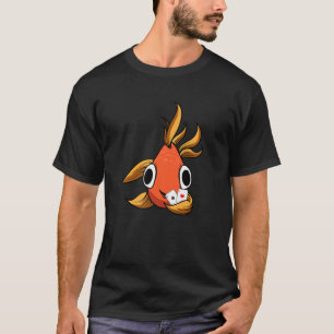 Poker Texas Hold'em Ein Fisch mit 2 Asse - Funny T-Shirt
