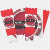 Poker Time Popcorn Geschenkschachtel (Ungeklappt)