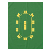 Poker-Tischplatte Tischdecke (Vorderseite)