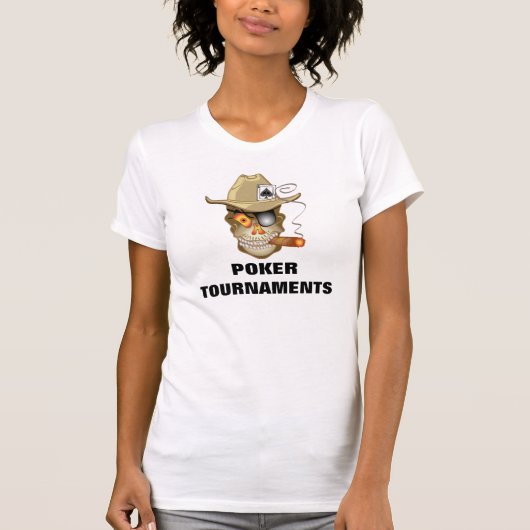 POKER TOURNAMENS T-Shirt (Vorderseite)