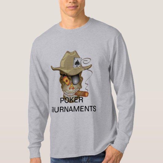 POKER TOURNAMENS T-Shirt (Vorderseite)