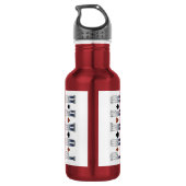 Poker Trinkflasche (Rückseite)