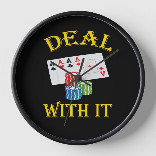 Poker Uhr (Vorderseite)